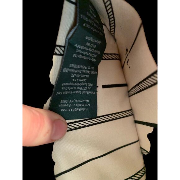 Lauren Ralph Lauren All Over Red Rope & Spur Print Deluxe Zipper Wallet Vintage - Picture 9 of 11